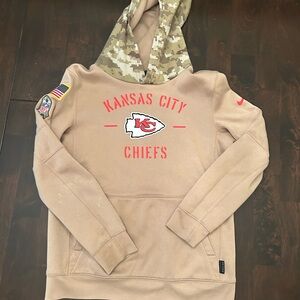 NFL Camo and Orange Hoodie